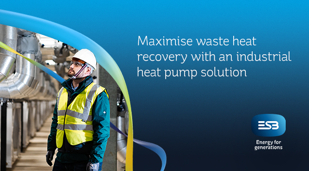 Maximise waste heat recovery with an industrial heat pump solution