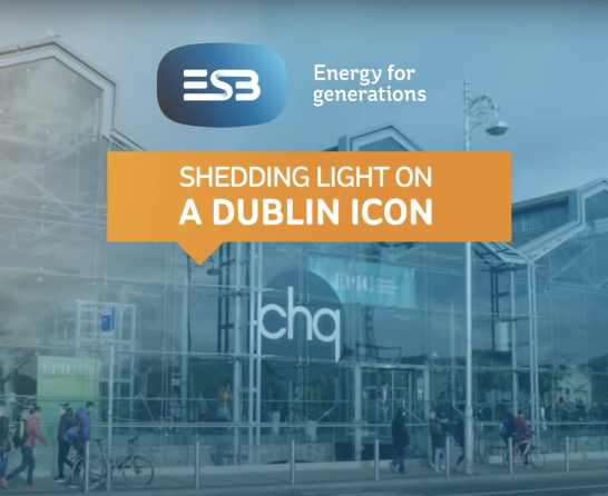 CHQ Building - Shedding light on a Dublin Icon video